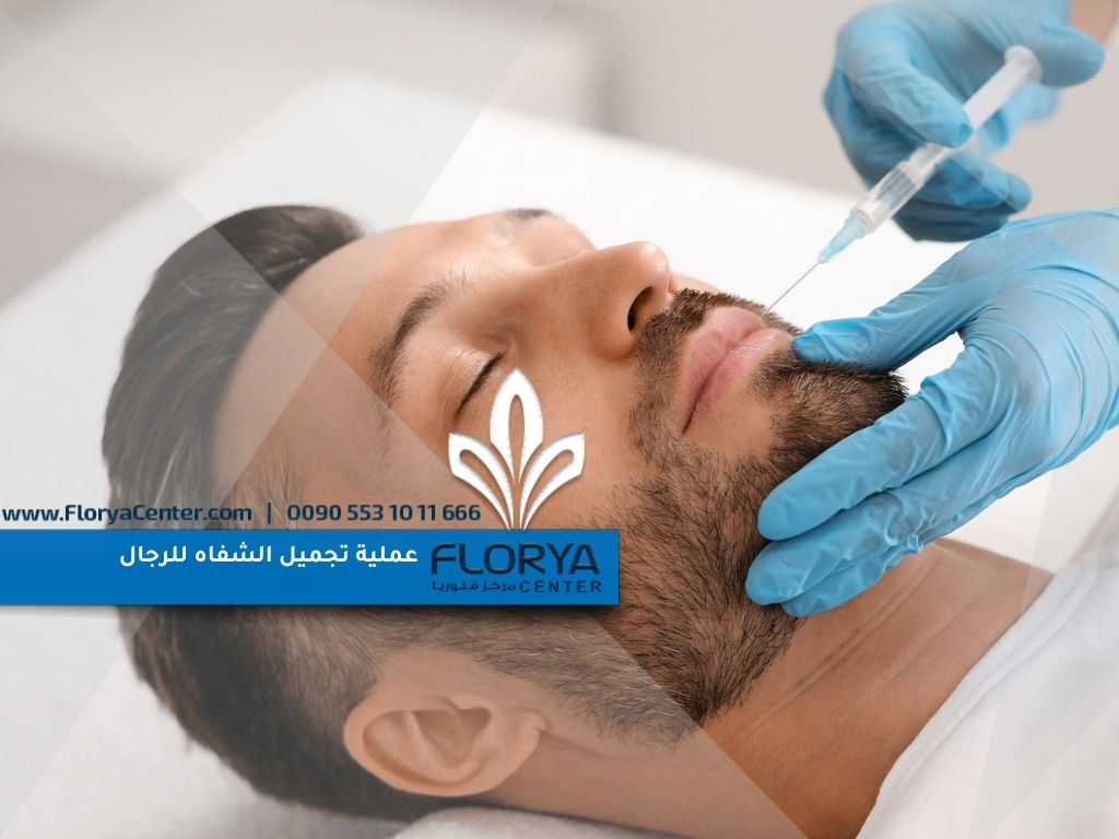 عملية تجميل الشفاه للرجال